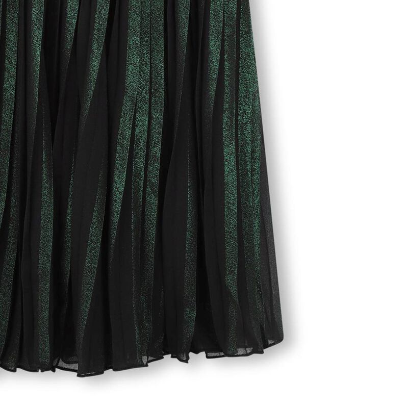 Karl Lagerfeld Pleated Iridescent Midi Skirt 6Y - 8Y image number 3